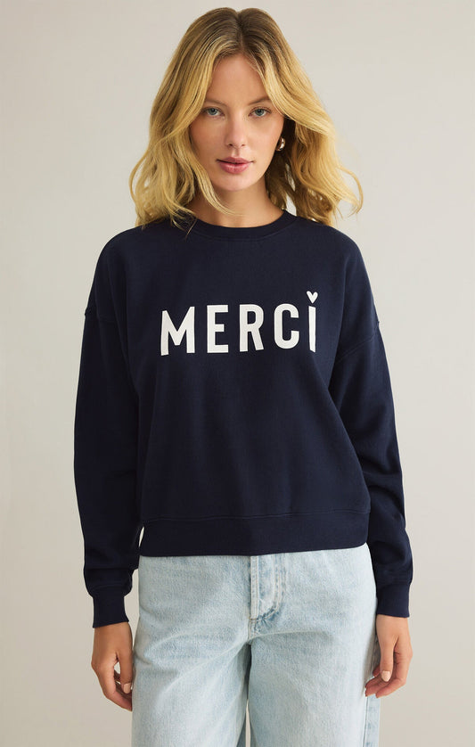 MERCI FIRST DATE SWEATSHIRT