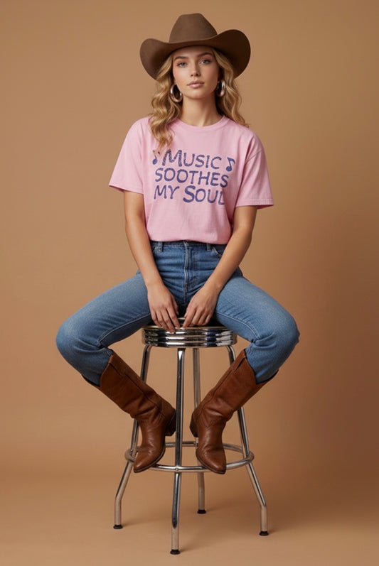 Music Soothes My Soul Tee