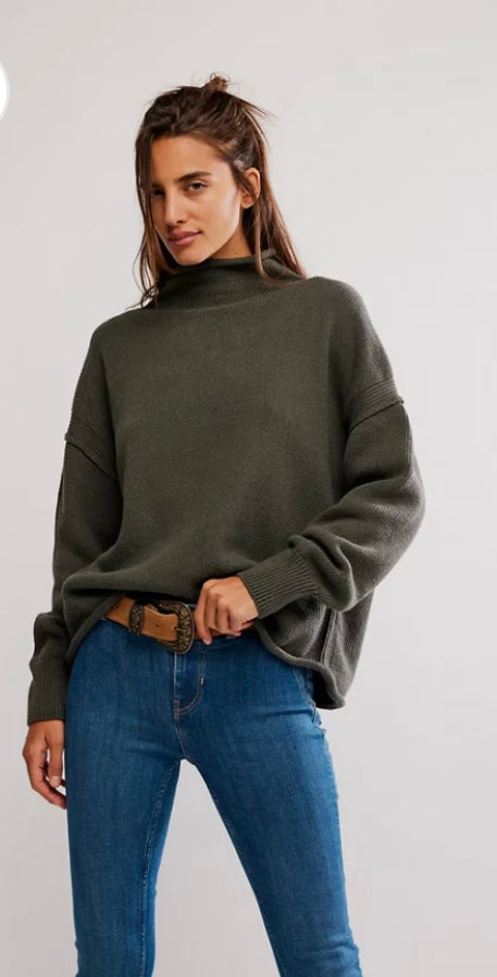 Army Torres Roll Neck Pullover Sweater