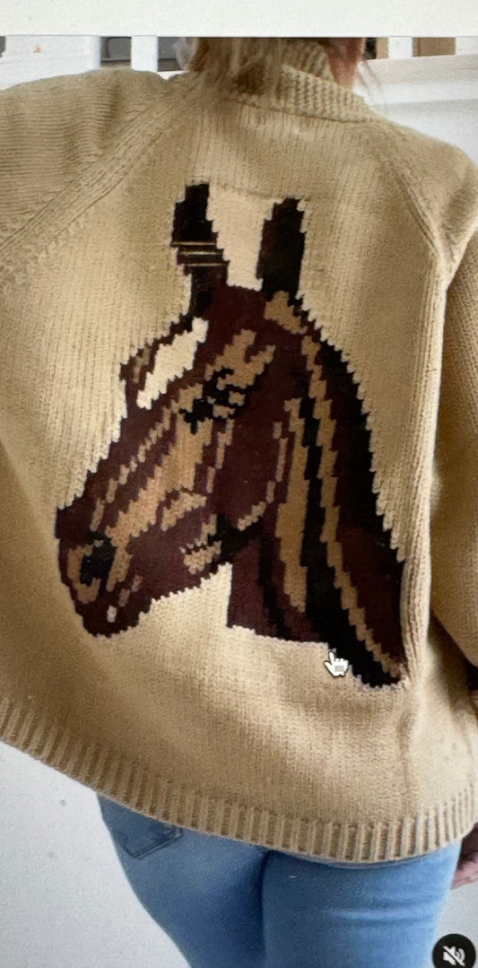 Horse Varsity Sweater