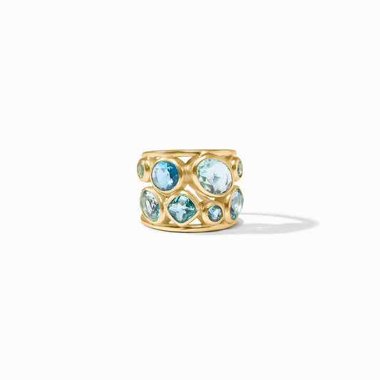 Blue  Kaleidoscope Ring