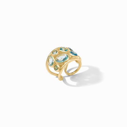Blue  Kaleidoscope Ring