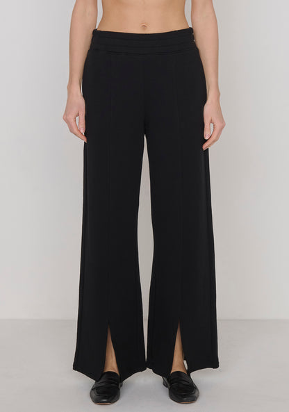 Lincoln Front Slit Knit Pant
