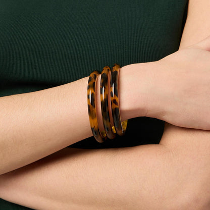 Tortoiseshell Madison Statement Bangle