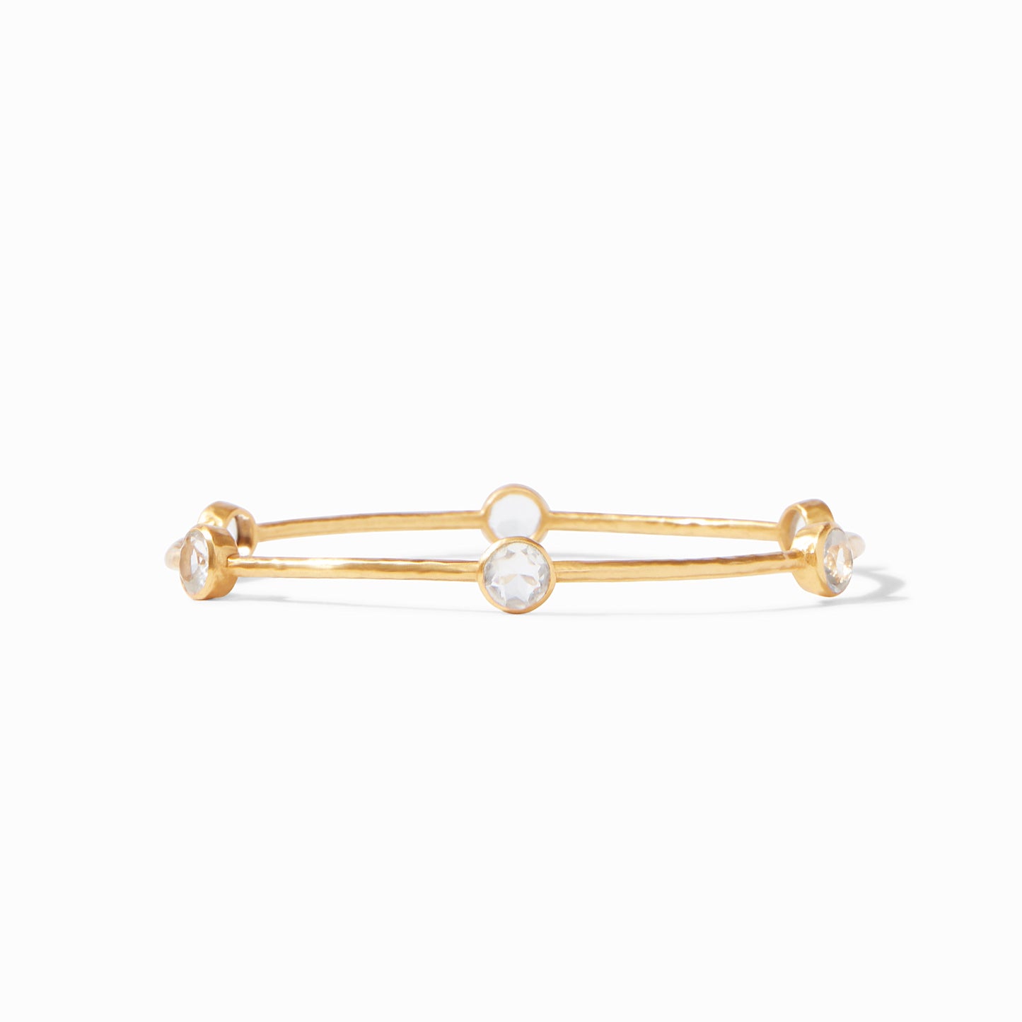 Milano Bangle Clear Crystal - S