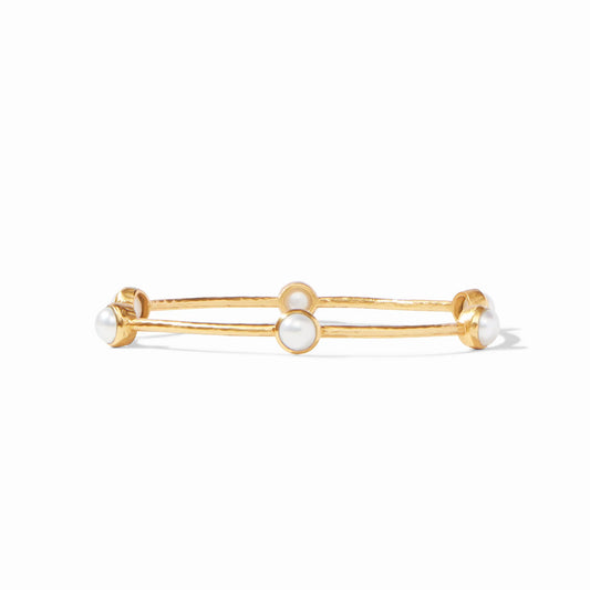 Milano Luxe Medium Pearl Bangle