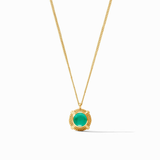 Cabochon Solitaire Necklace