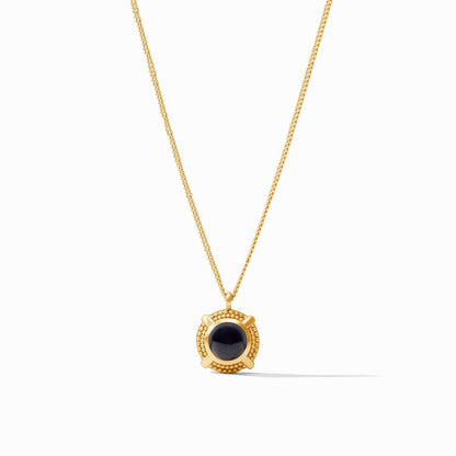 Cabochon Solitaire Necklace
