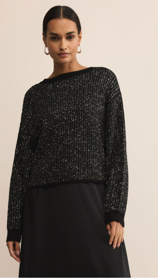 Gleam Sequin Sweater