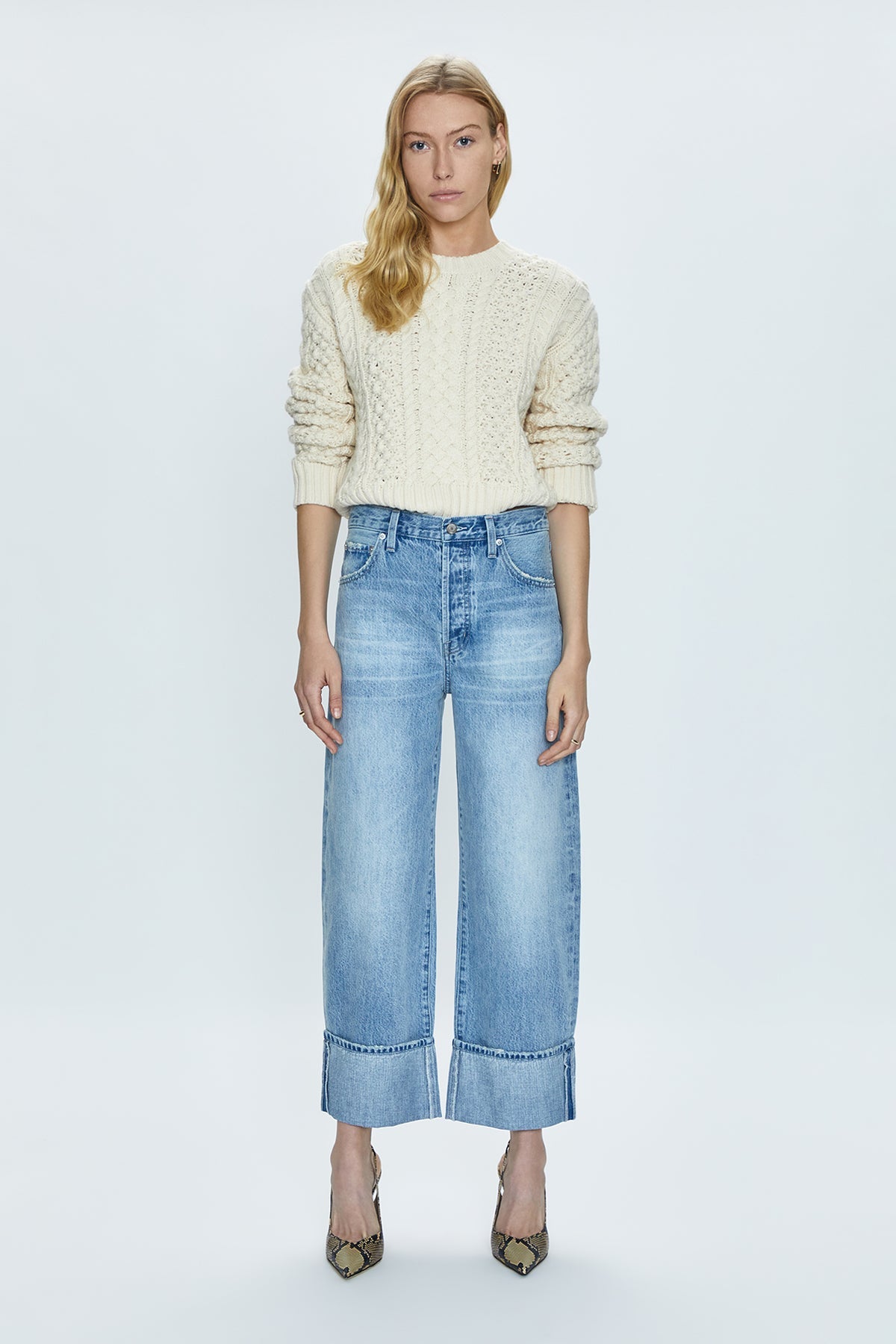 Ryder High Rise Cuffed Jean