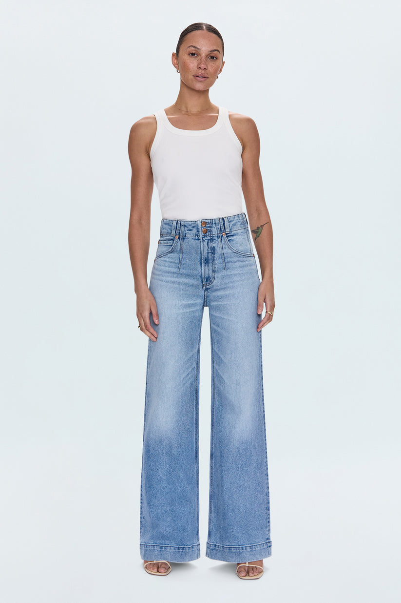 Lana High Rise Wide Leg Jean