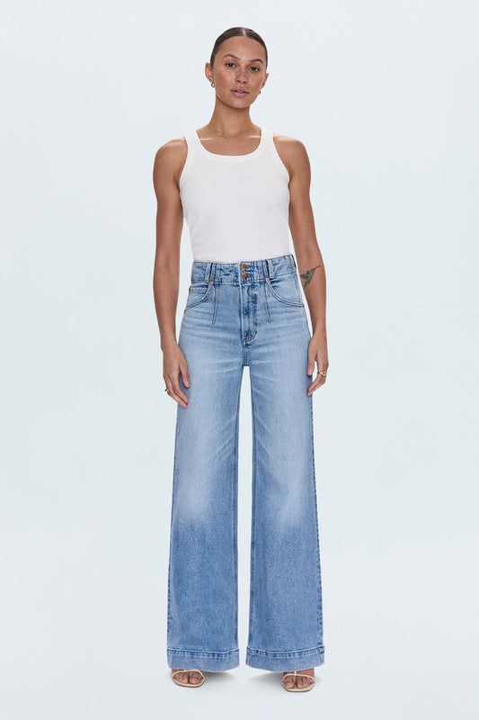 Lana High Rise Wide Leg Jean