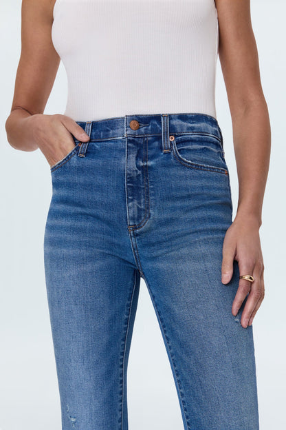 Lennon High Rise Crop Boot Jean