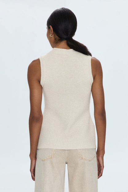 Ivory Knit Vest