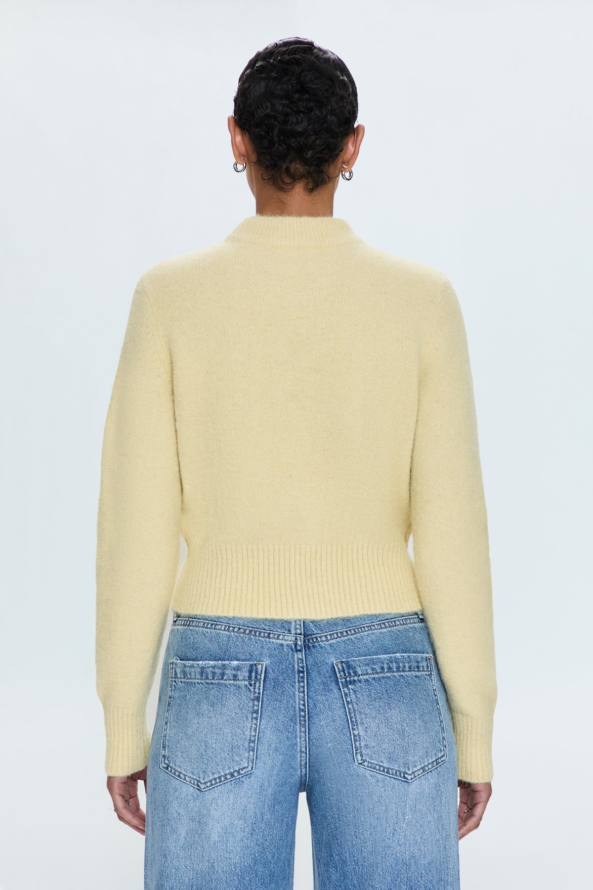 Sara Sweater - Soft Yellow