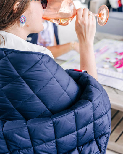Waterproof Puffer Blanket with Pockets