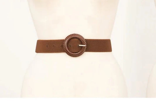 Brown Woven Belt