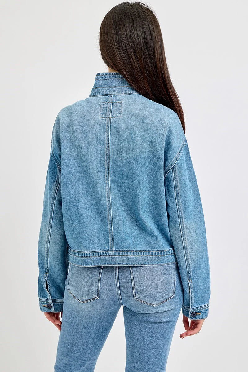 Pocket Detailed Short Jacket