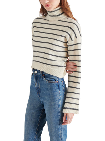 Narsha Ivory Striped Sweater