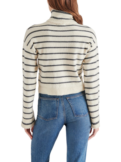 Narsha Ivory Striped Sweater