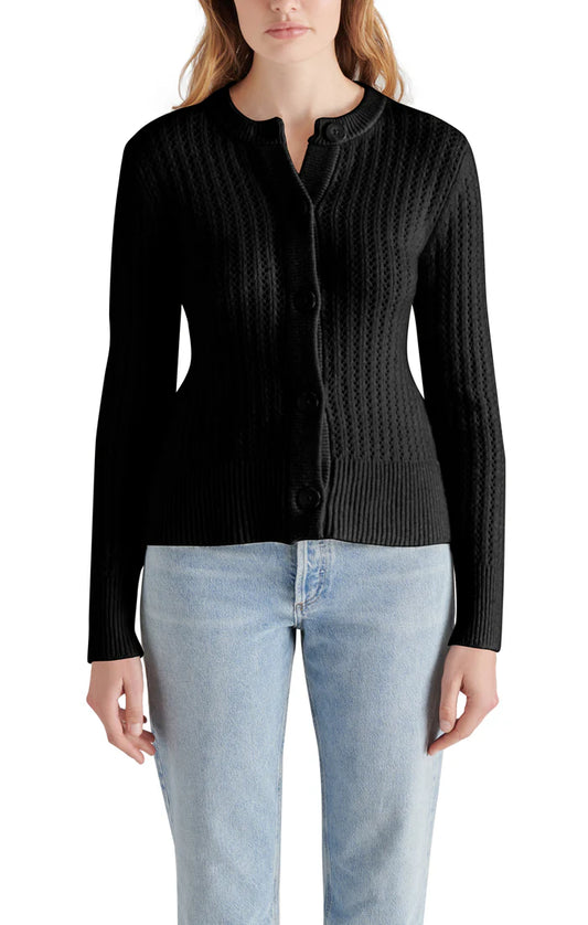 ILLIANA BLACK SWEATER