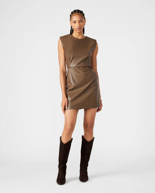 Belen Dress - Brown