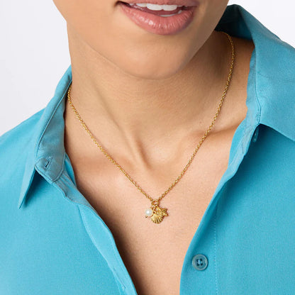 Sanibel Trio Charm Delicate Necklace