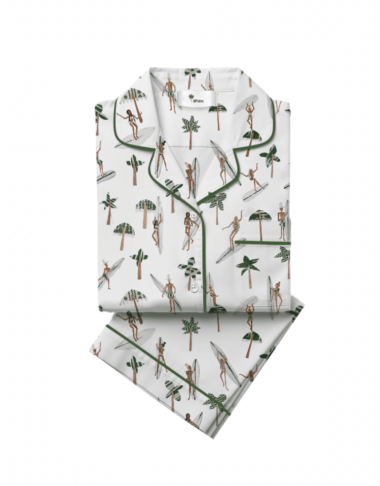Palm Party Women's Pajamas