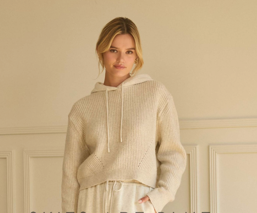 Knitted Hoodie Sweater