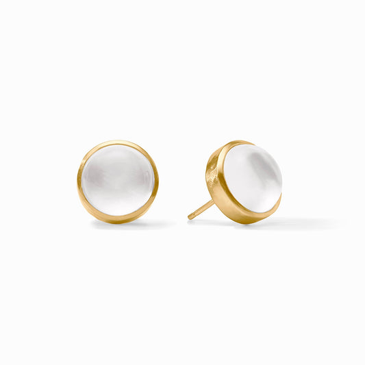 Iridescent Clear Crystal Solara Stone Stud