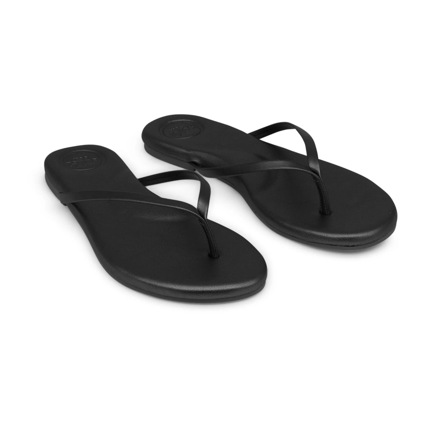 Black Leather Sandals