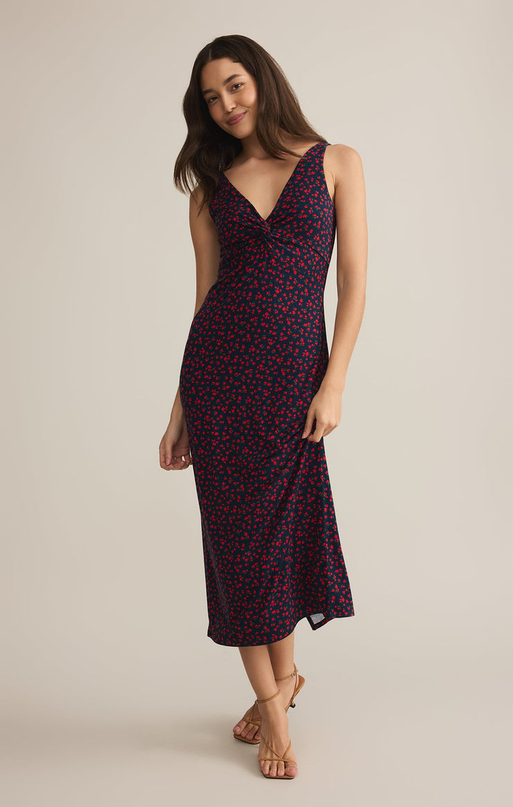 ELEVE LA ROSA DITSY MIDI DRESS