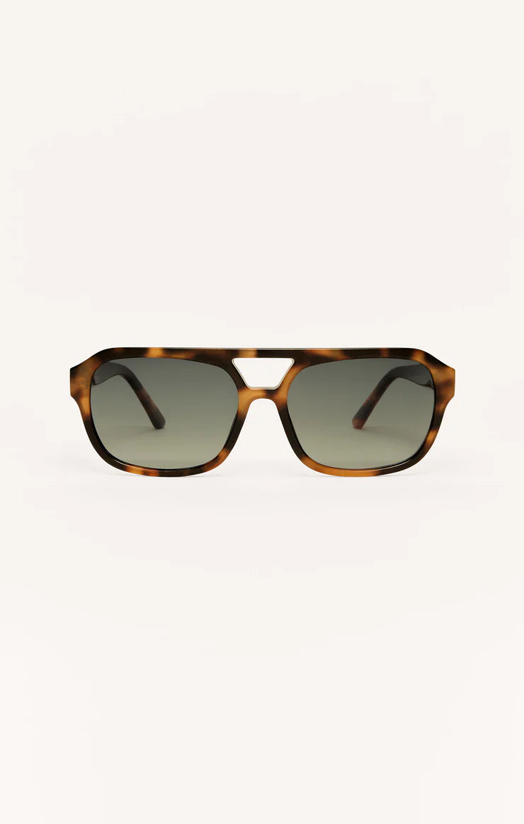 After Hour Sunglasses -Black Tortoise Brown Polarized