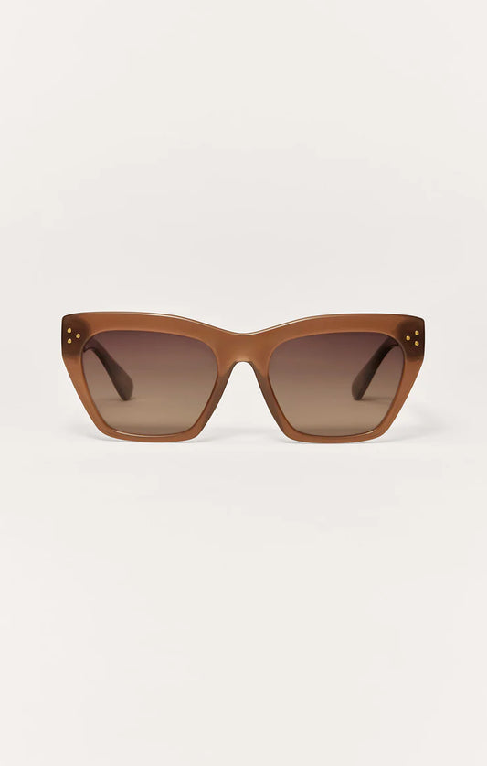 Taupe Tortoise Park Ave Sunglasses