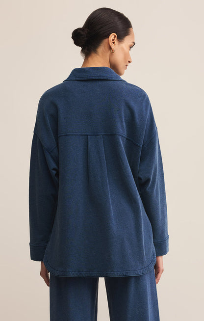 All Day Knit Denim Jacket Indigo