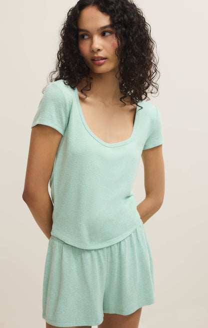 Flower Market Soft Knit Tee