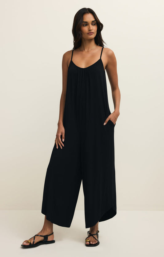 Black Flared Jumpsuit