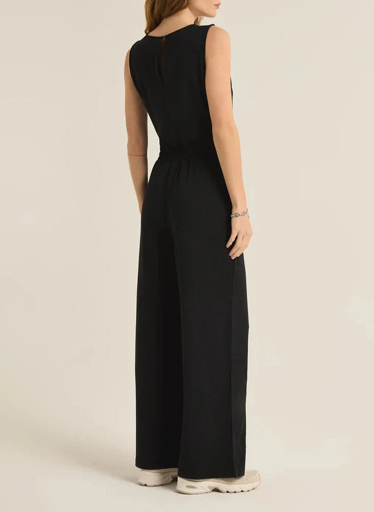 Layover Black Jumpsuit