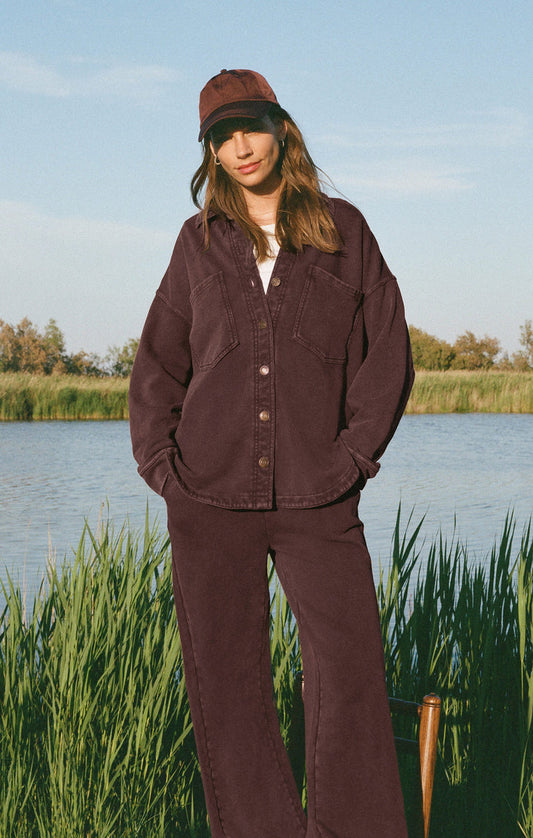 Hunter Cherry Knit Pant