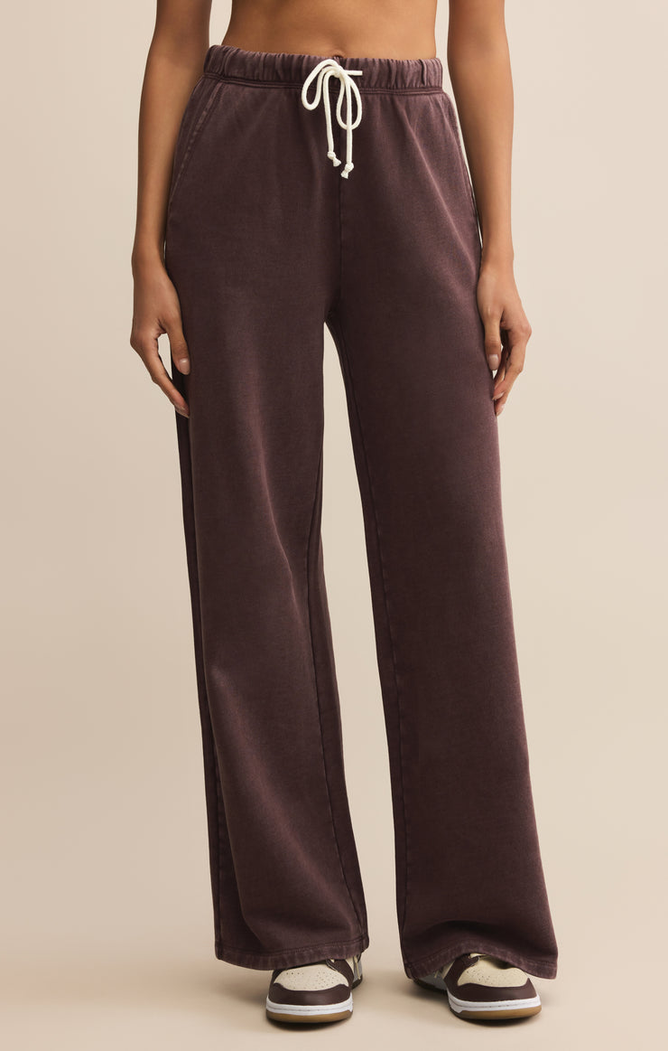 Hunter Cherry Knit Pant
