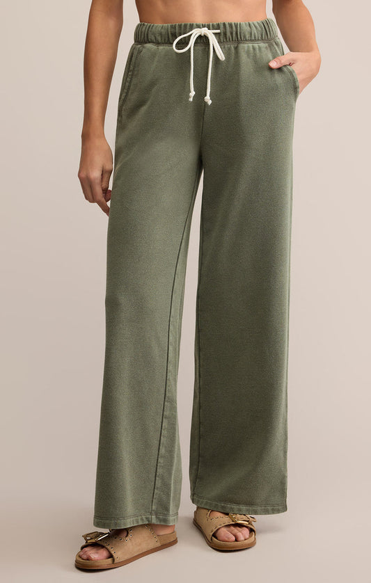 Hunter Green Knit Pant