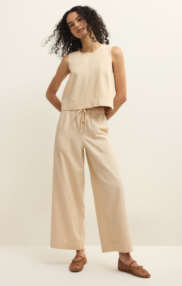 Daycation Twill Ankle Pant