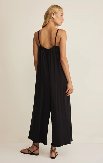 Day Off Black Jumpsuit