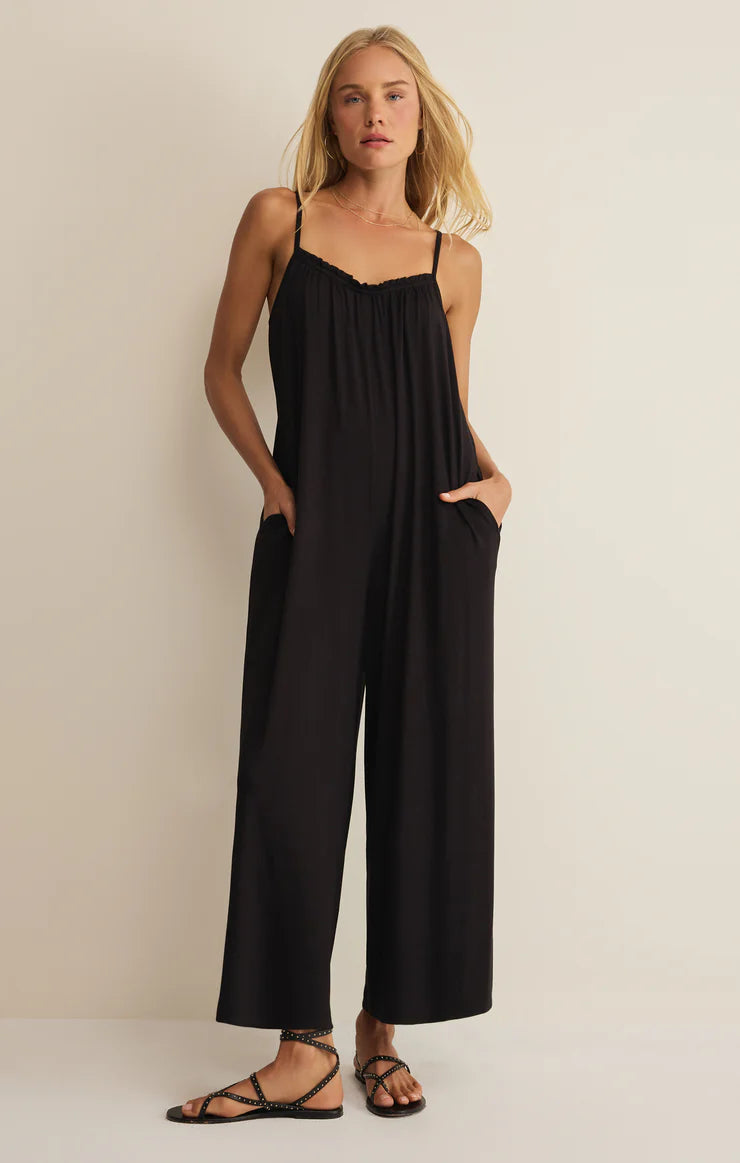Day Off Black Jumpsuit