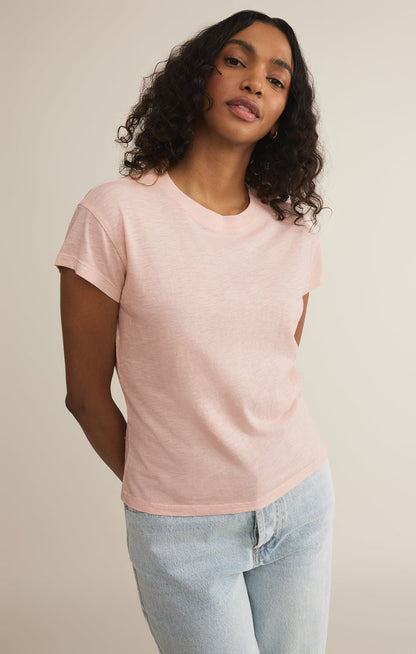 Pink Slub Tee