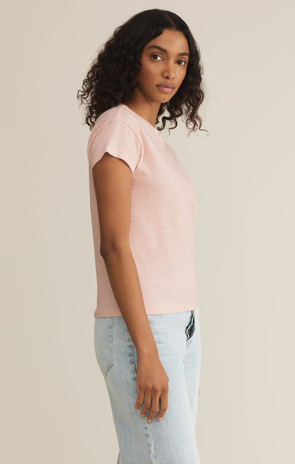 Pink Slub Tee