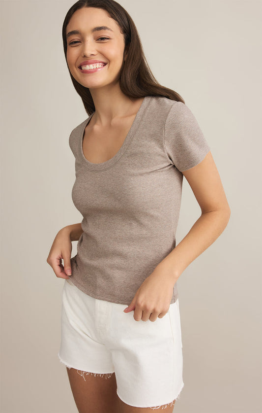 Sirena Taupe T Shirt