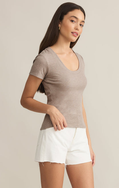 Sirena Taupe T Shirt