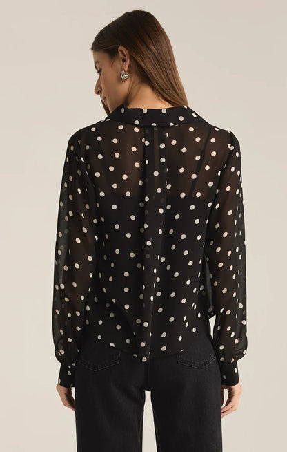 Viveinne Polka Dot Top