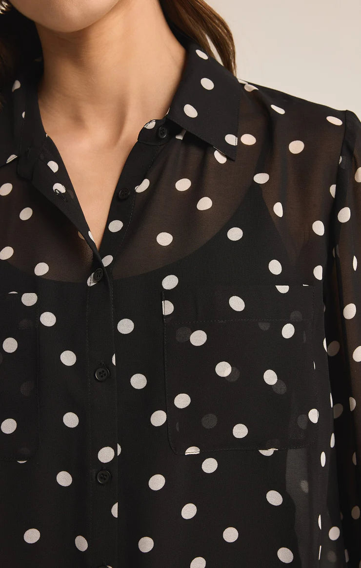 Viveinne Polka Dot Top